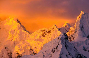 Sunset from Camp 1