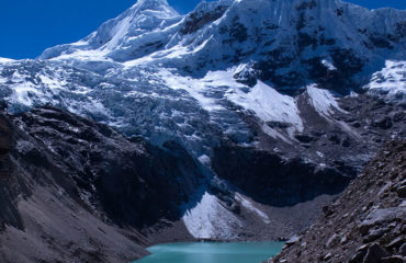 Tocllaraju from Laguna Toclta