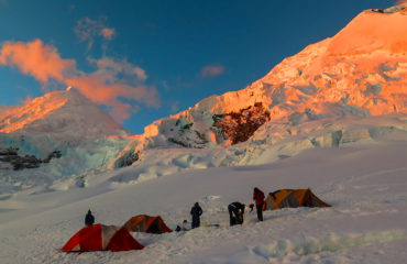 Evening at Camp 1