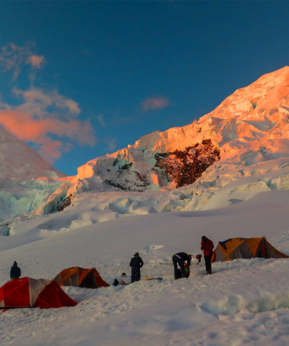 Evening at Camp 1