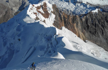 High on the Summit Ridge, Yanapaqcha