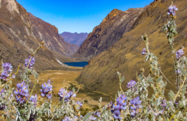 Hiking up Punta Union