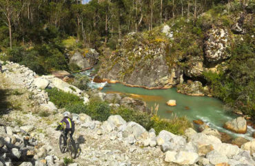 Final singletrack to Carhuaz