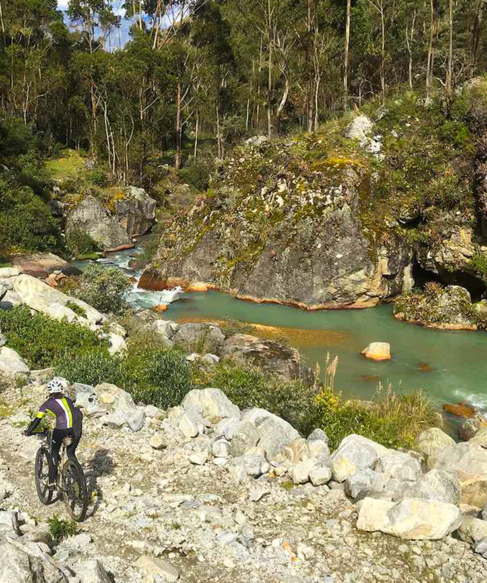 Final singletrack to Carhuaz